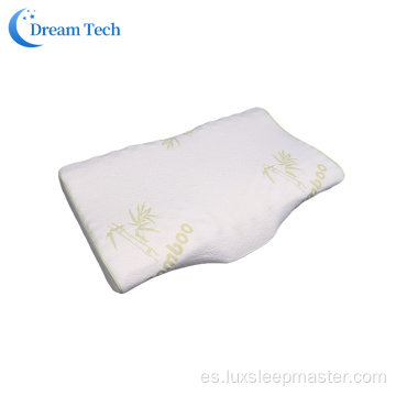 Almohada de espuma de bambú de contorno popular moderno más reciente simple